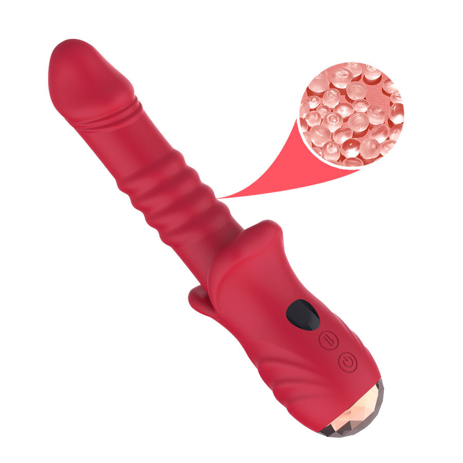 ARMONY - POINT A STIMULATING VIBRATOR DILDO RED - Image 5