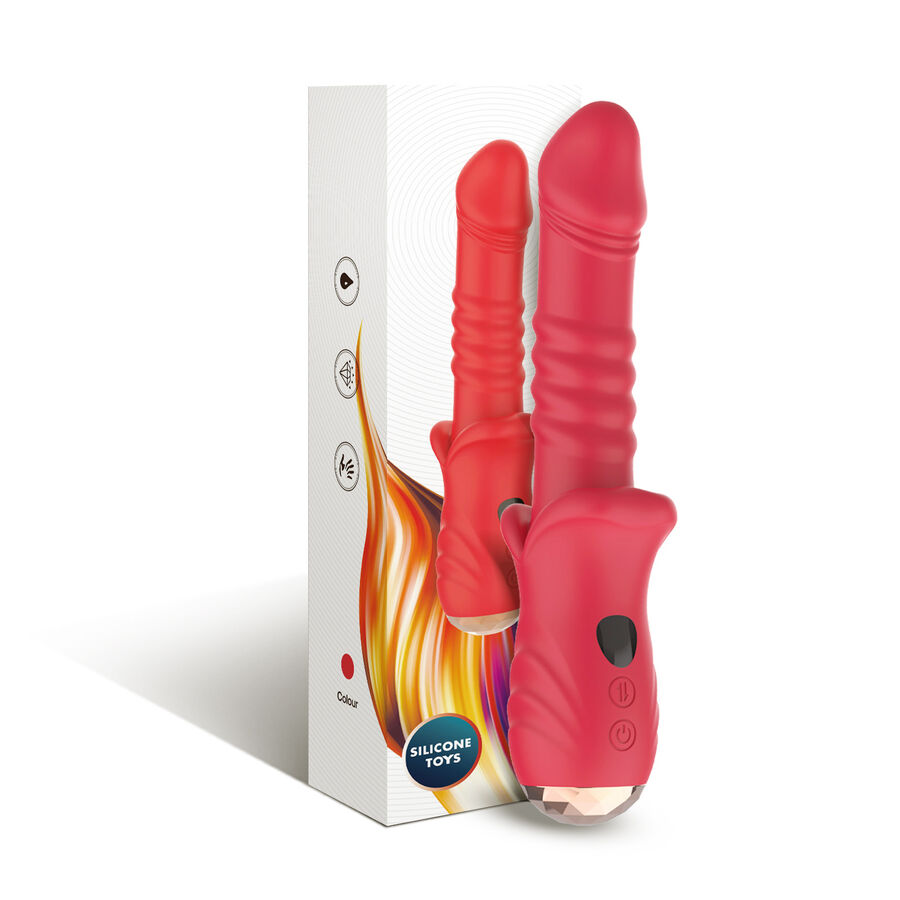 ARMONY – POINT A STIMULATING VIBRATOR DILDO RED
