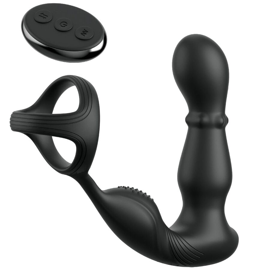 ANAL FANTASY ELITE COLLECTION – VIBRATING ANAL RING AND MASSAGER WITH REMOTE CONTROL