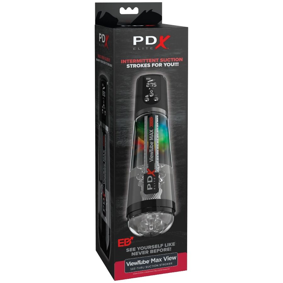 PDX ELITE - VIEWTUBE MAX VIEW AUTOMATIC MASTURNADOR WITH TRANSPARENT SUCTION - Image 5
