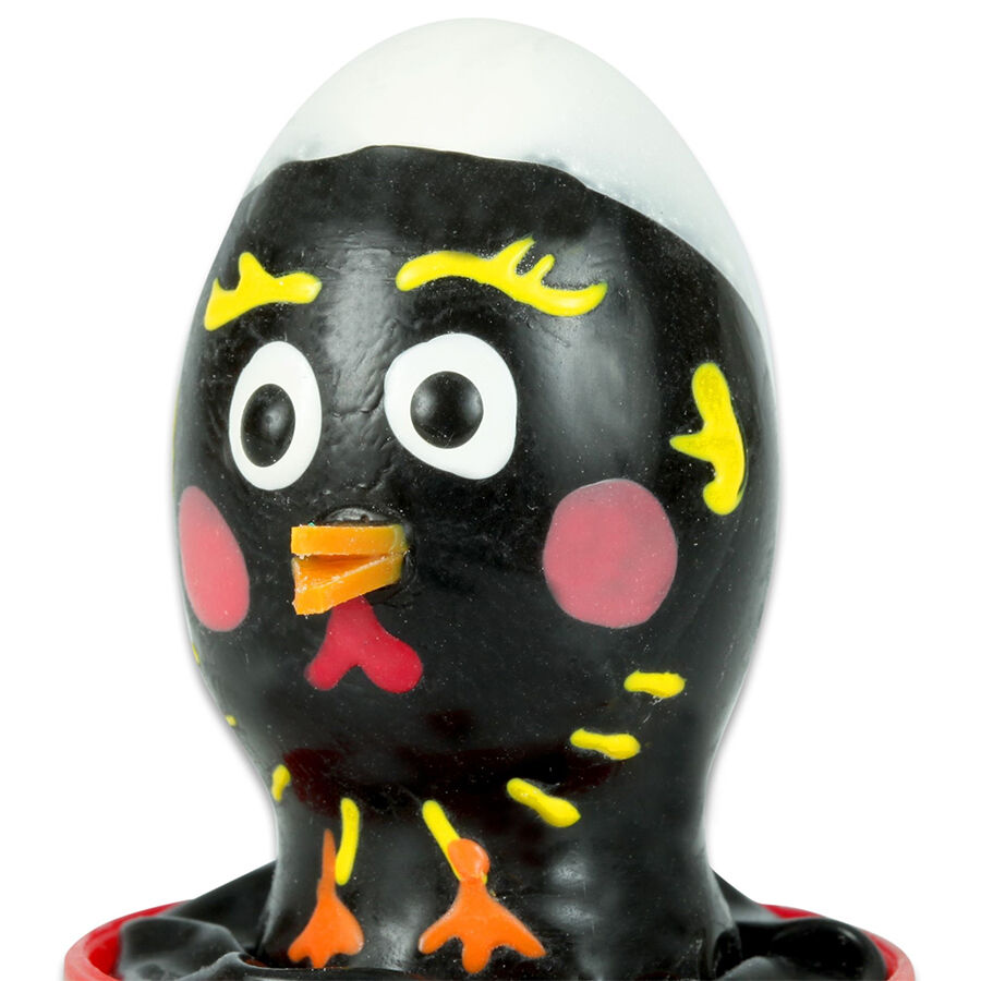 CONDOMERIE – HANDPAINTED NOVELTY CONDOMS CHICKEN BLACK