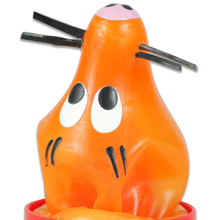 CONDOMERIE – HANDPAINTED NOVELTY CONDOMS FOX GLUED