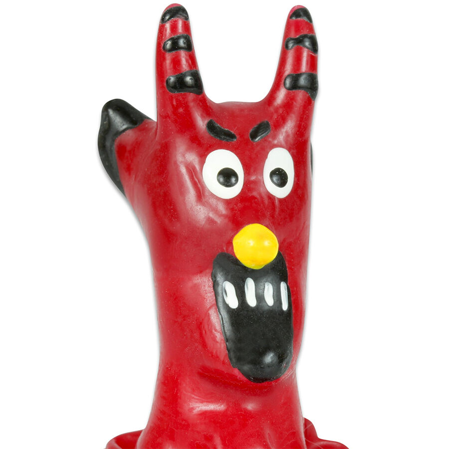 CONDOMERIE – HANDPAINTED NOVELTY CONDOMS RED DEVIL