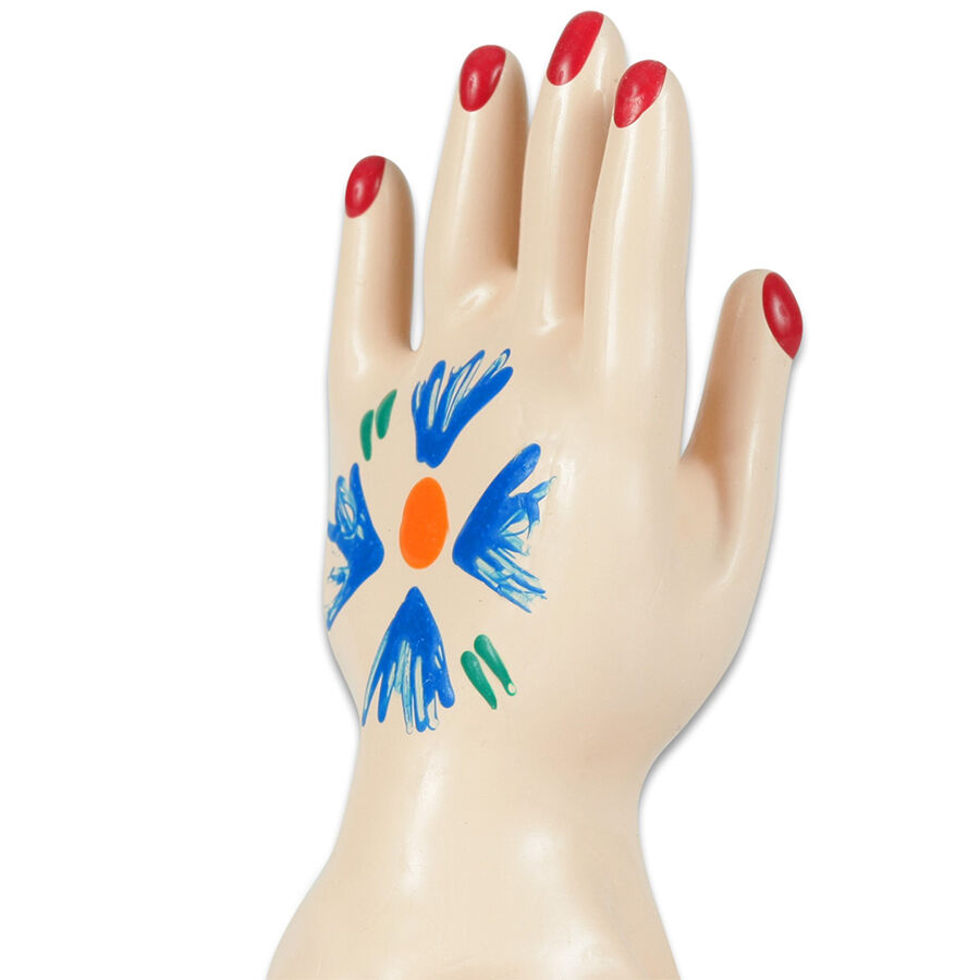 CONDOMERIE – HANDPAINTED NOVELTY CONDOMS HAND MODEL 1