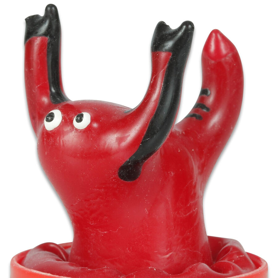 CONDOMERIE – HANDPAINTED NOVELTY CONDOMS RED SCORPIO