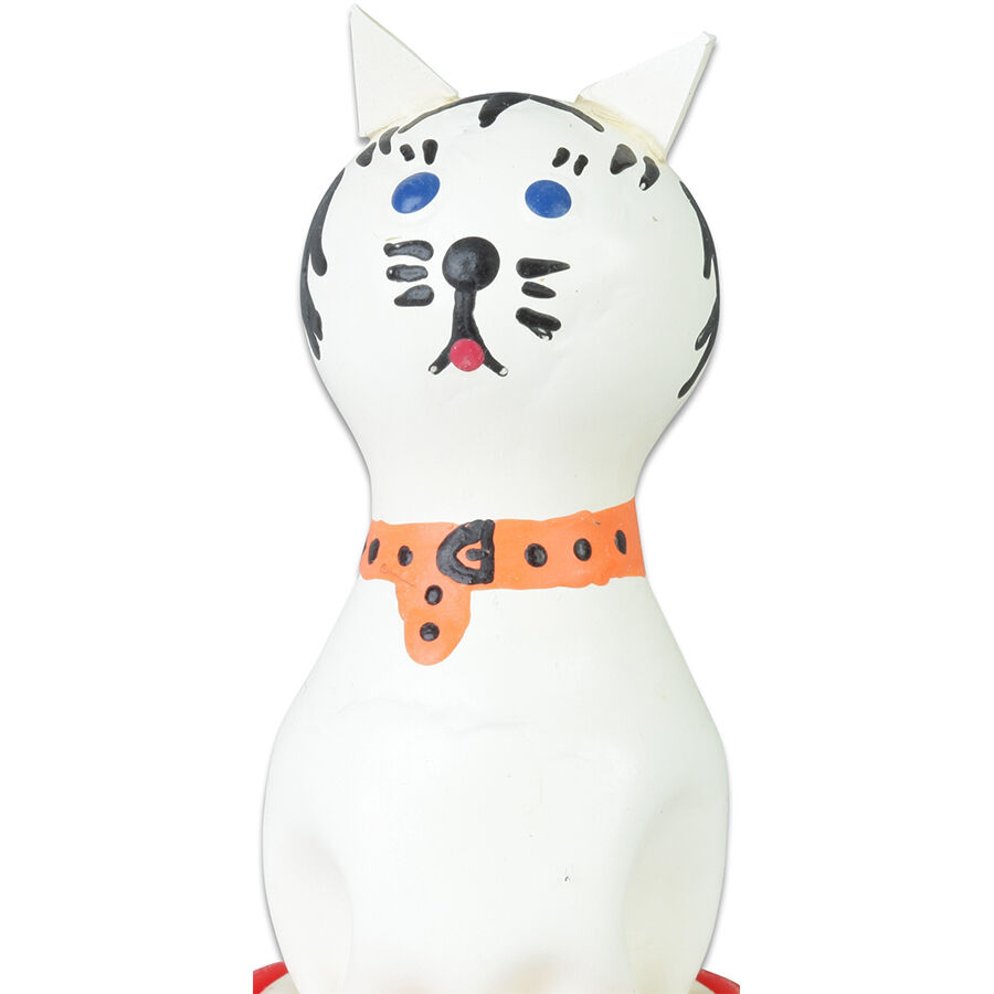 CONDOMERIE – HANDPAINTED NOVELTY CONDOMS CAT WHITE