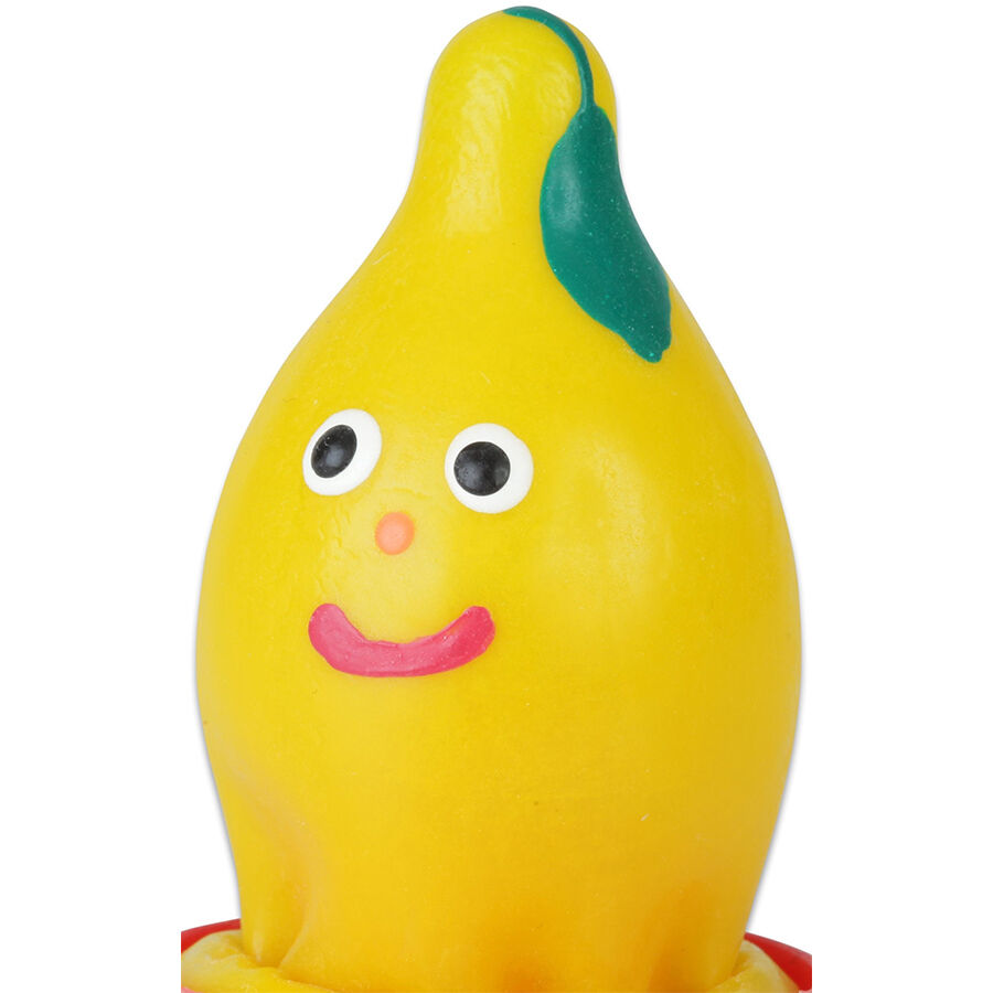CONDOMERIE – HANDPAINTED NOVELTY CONDOMS LEMON