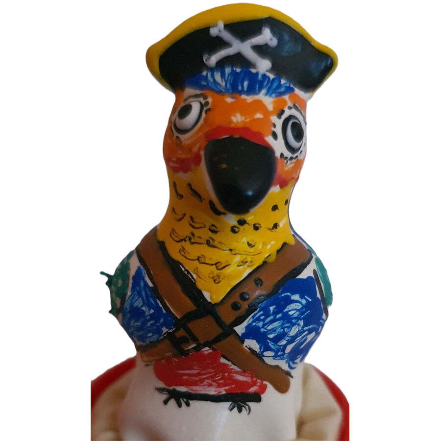 CONDOMERIE – HANDPAINTED NOVELTY CONDOMS CAPTAIN PARROT