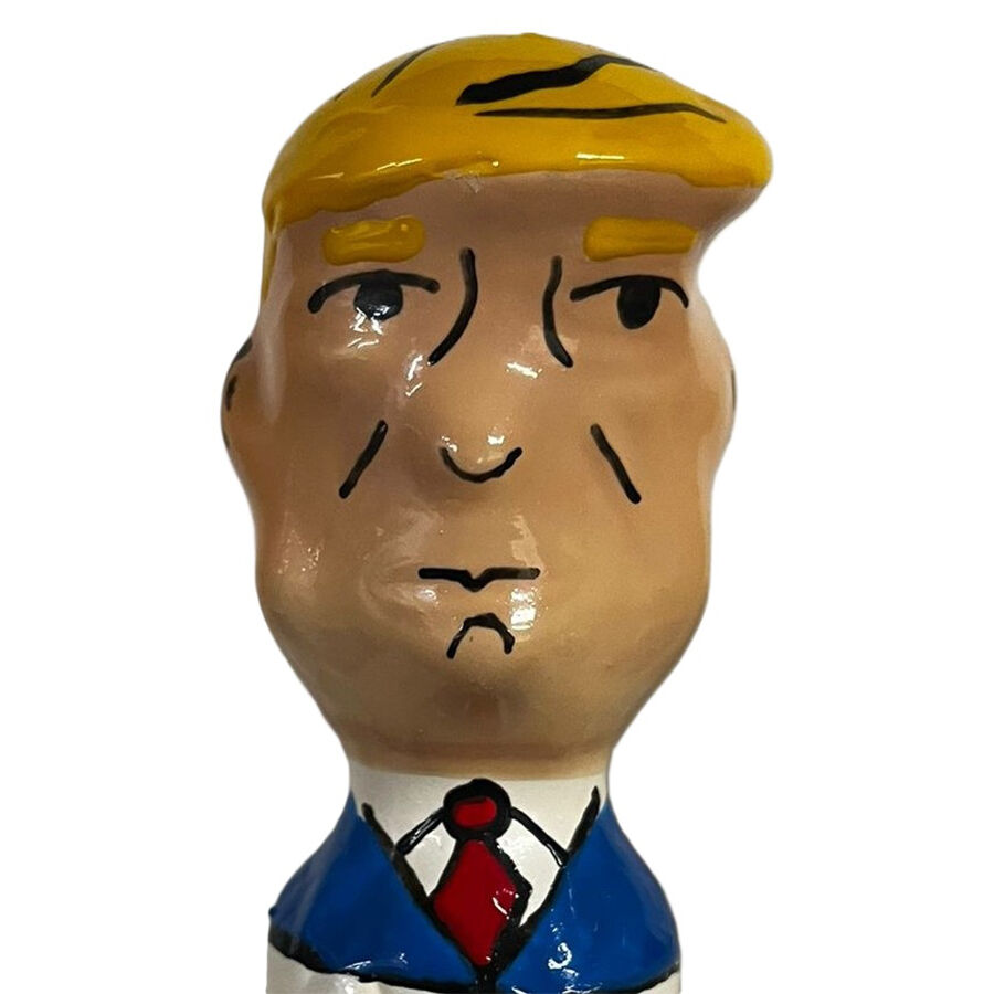 CONDOMERIE – HANDPAINTED NOVELTY CONDOMS GRUMPY TRUMP XL