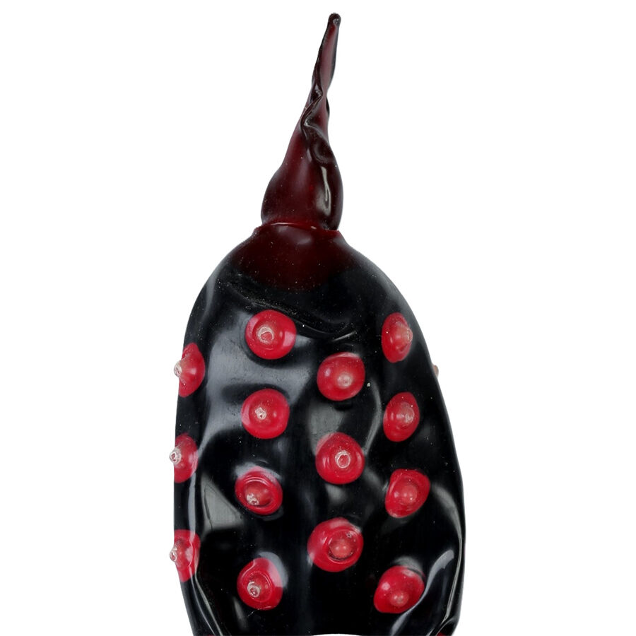 CONDOMERIE – HANDPAINTED NOVELTY CONDOMS BLACK FAKIR XL