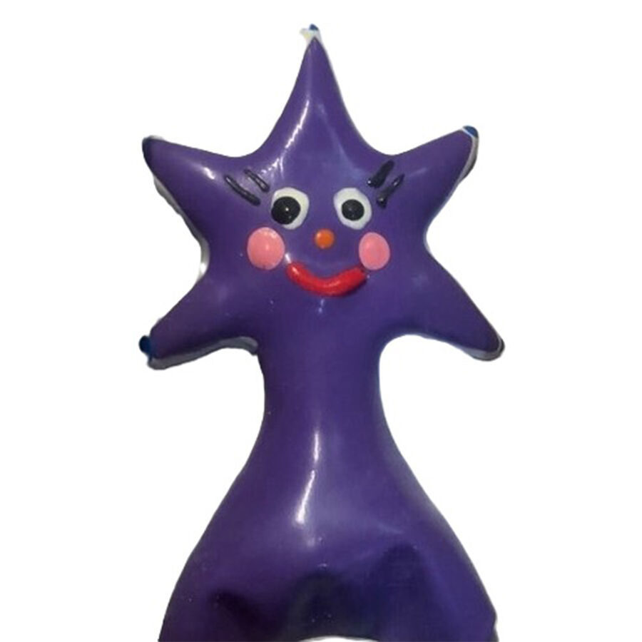 CONDOMERIE – HANDPAINTED NOVELTY CONDOMS HAPPY STAR XL