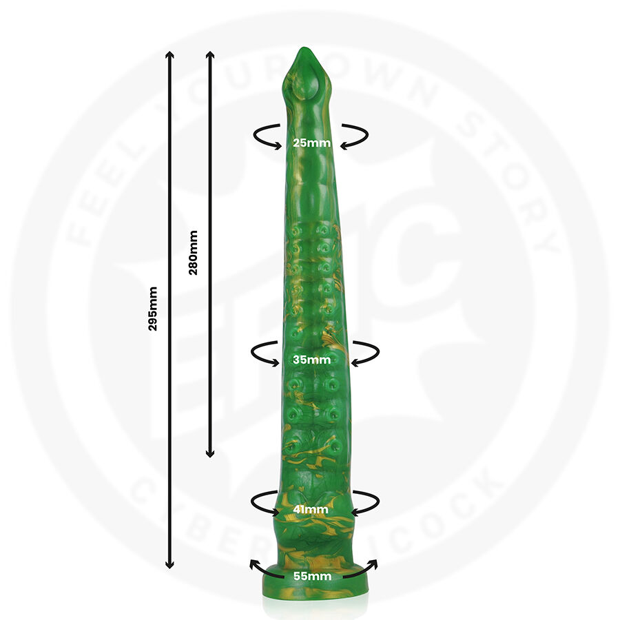 EPIC - DILDO HYLOS GREEN FLASH - Image 3