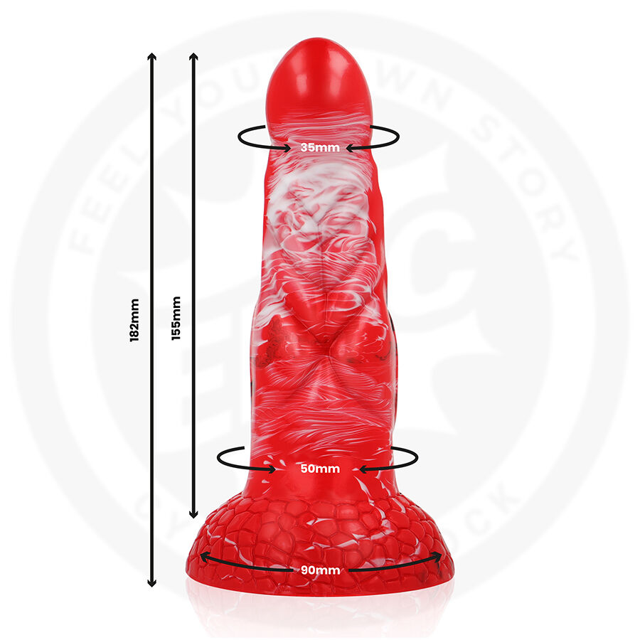 EPIC - DILDO AGNIS CRIMSON FIRE - Image 3