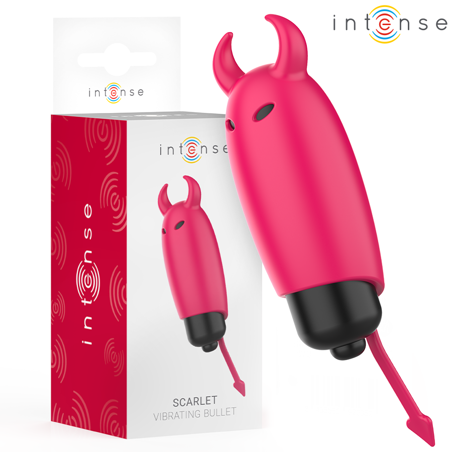 INTENSE – SCARLET VIBRATING BULLET RED DEMON 9.3 X 2.4 CM