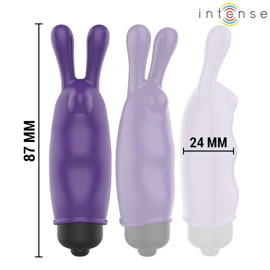 INTENSE - MYSTIC PURPLE VIBRATING BULLET 8.7 X 2.4 CM - Image 3