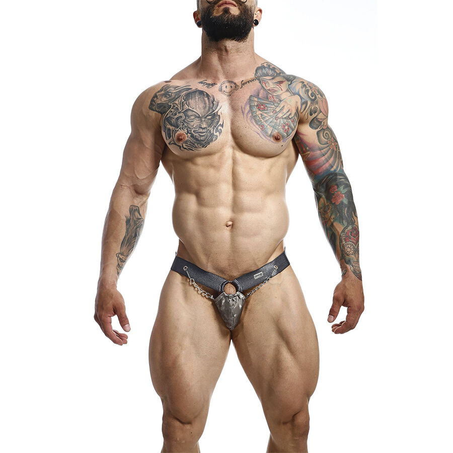 MOB – DNGEON SNAP JOCKSTRAP GRAY ONE SIZE