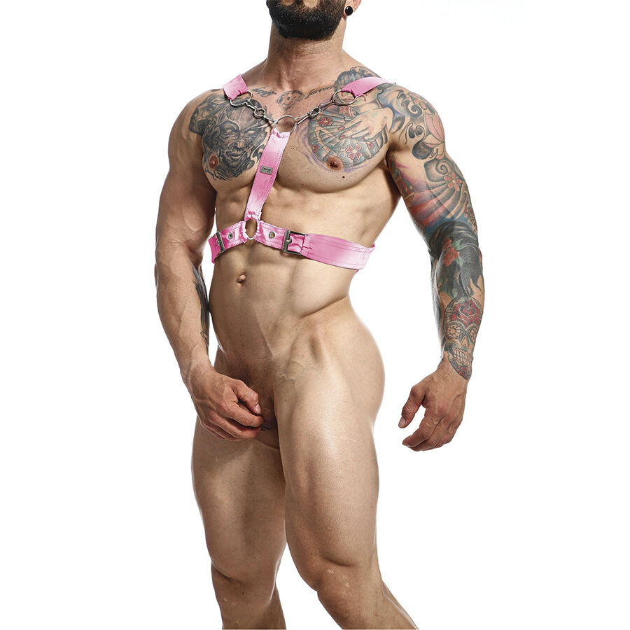 MOB – DNGEON PINK CHAIN HARNESS ONE SIZE Y