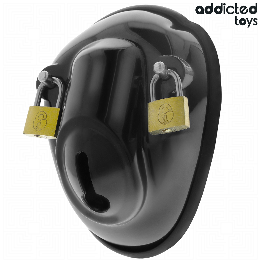 ADDICTED TOYS LOCKED – KEYLESS RESTRAINT PENIS CAGE 11.5 CM