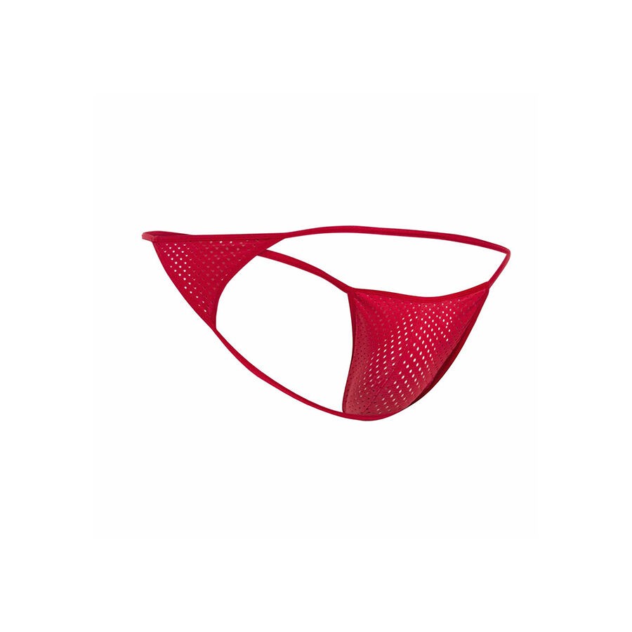 MOB - V-STRING DE MICROFIBRA ROJA TALLA S/M - Image 4