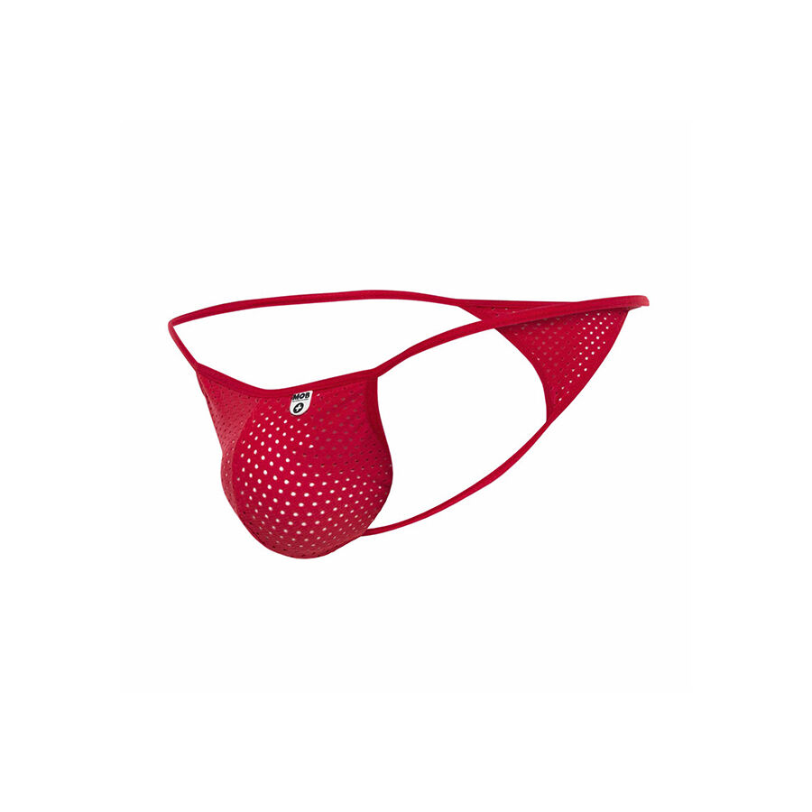 MOB - V-STRING DE MICROFIBRA ROJA TALLA S/M - Image 3