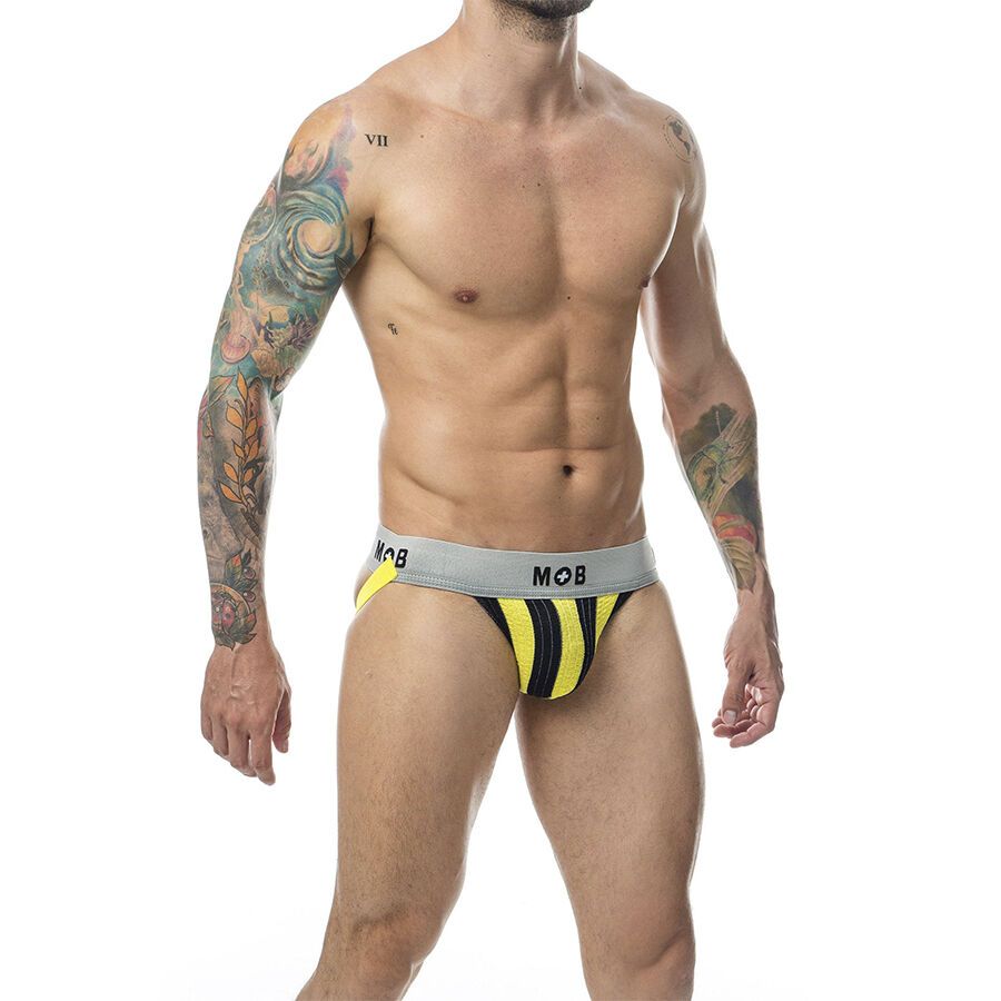 MOB - JOCK CLASICO STRIPE AMARILLO TALLA S - Image 3