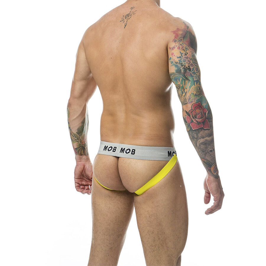 MOB - JOCK CLASICO STRIPE AMARILLO TALLA S - Image 4