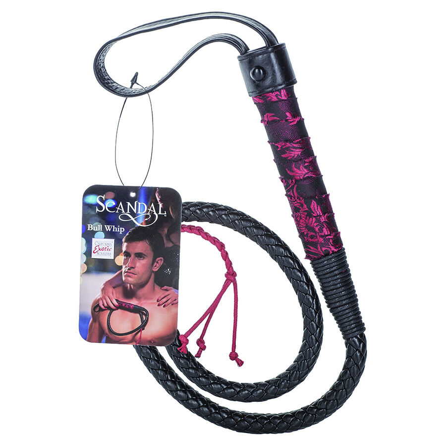 CALEXOTICS – SCANDAL BLACK BULL TAIL WHIP
