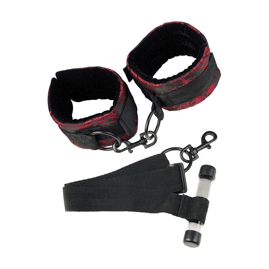 CALEXOTICS – SCANDAL BLACK DOOR HANDCUFFS