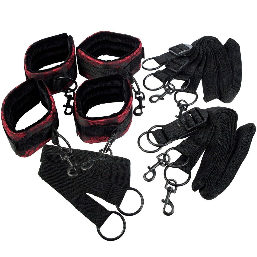 CALEXOTICS – SCANDAL BED TIES SET
