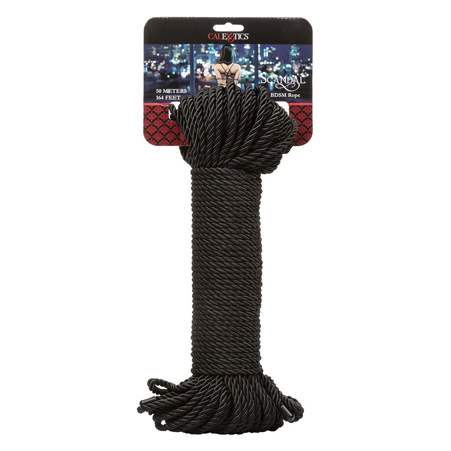 CALEXOTICS – SCANDAL BLACK BDSM ROPE 50 M