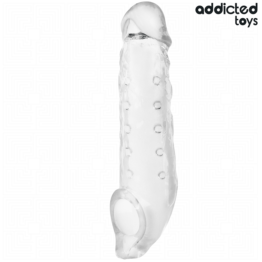 ADDICTED TOYS – TRANSPARENT PENIS SHEATH SIZE M 27 CM