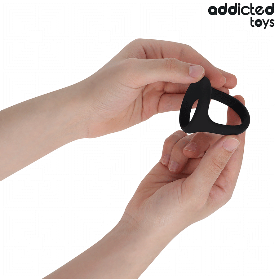ADDICTED TOYS – THICK TRIPLE PENIS RING