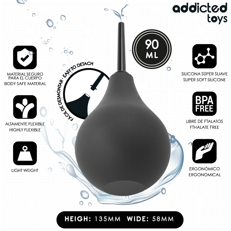 ADDICTED TOYS – TRAVEL ANAL CLEANER SIZE S 90 ML