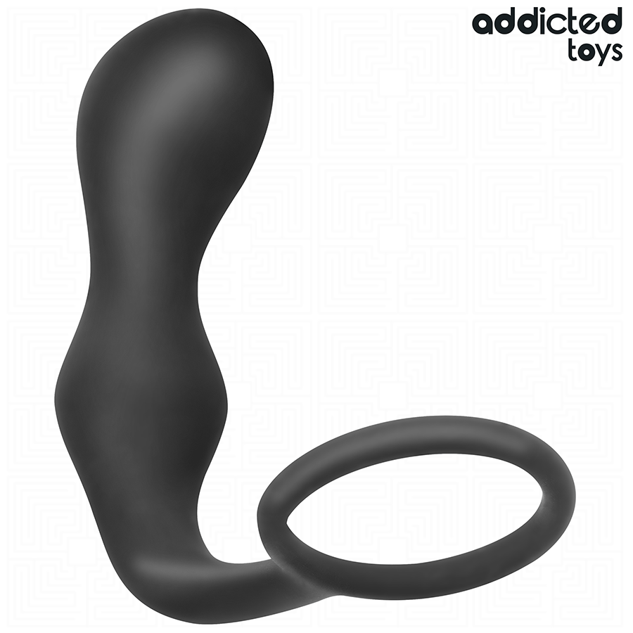 ADDICTED TOYS – ANAL PLUG WITH RING SILICONE MODEL 3