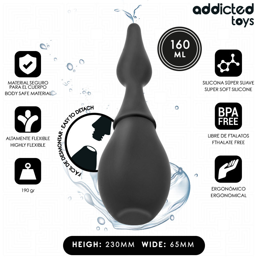 ADDICTED TOYS – TRAVEL CLEANER SILICONE MODEL 1
