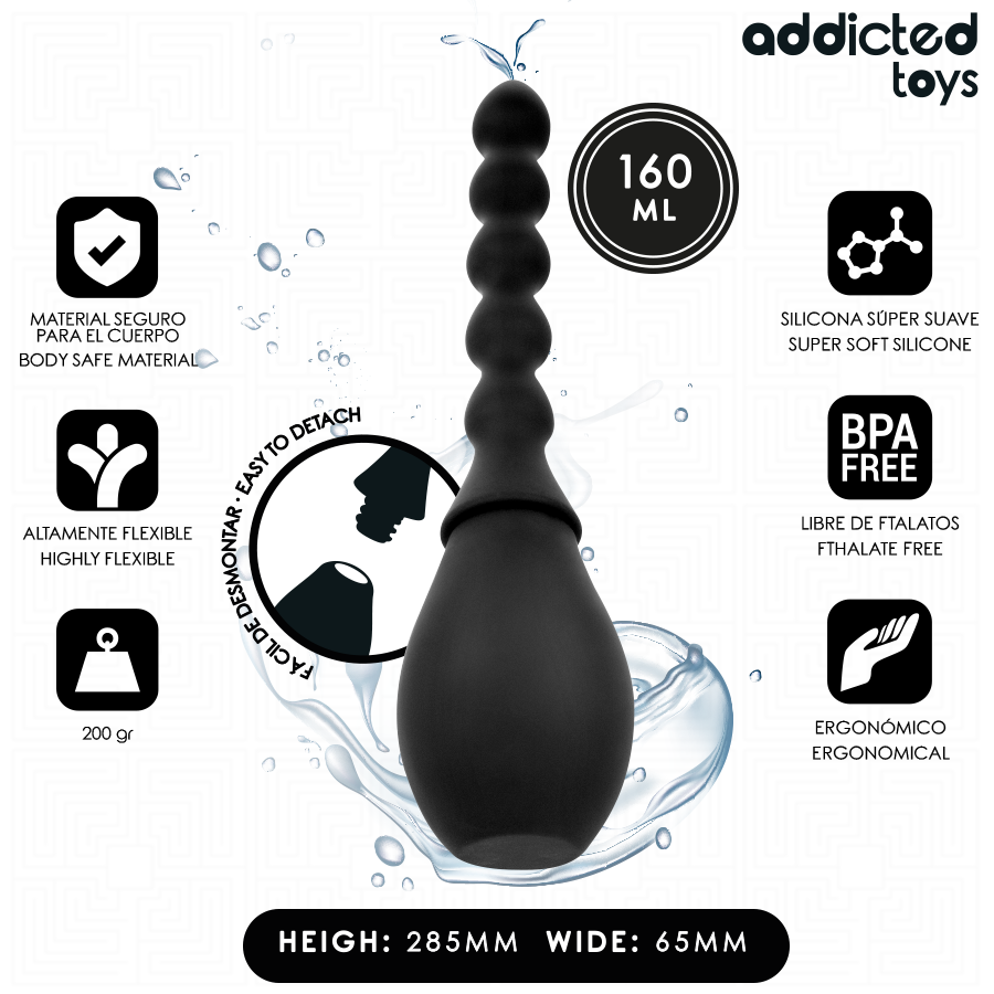 ADDICTED TOYS – TRAVEL CLEANER SILICONE MODEL 2