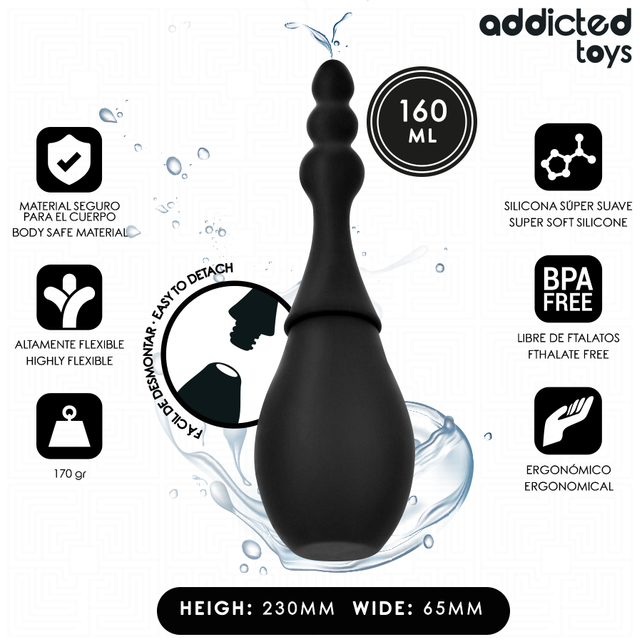 ADDICTED TOYS – TRAVEL CLEANER SILICONE MODEL 4