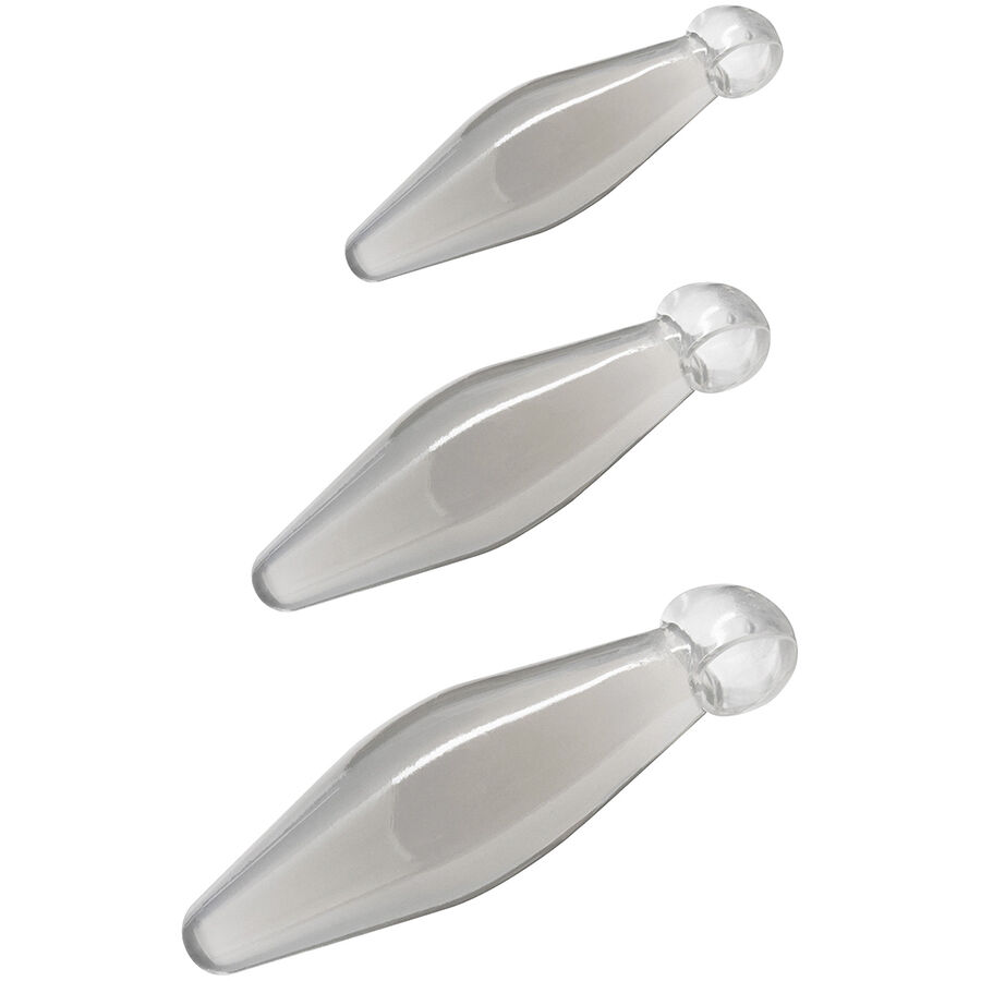 TOYJOY – ANAL PLAY 3-PIECE TRANSPARENT FINGER RIMMER
