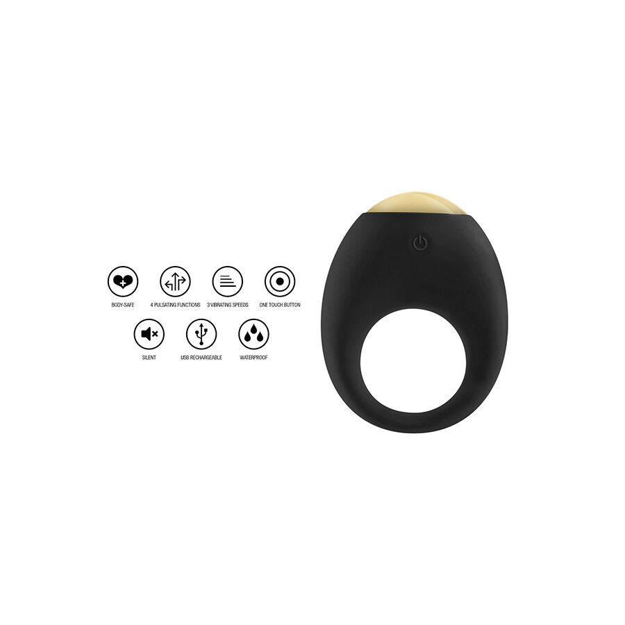 TOYJOY – ECLIPSE LIGHT VIBRATING PENIS RING