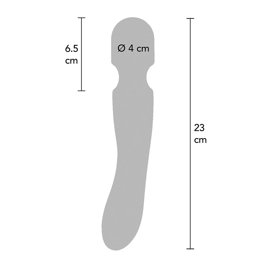 TOYJOY – LIGHT ZENITH WAND MASSAGER PURPLE