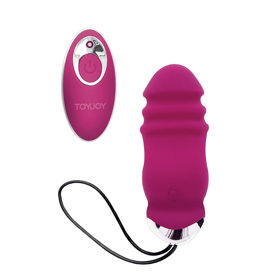 TOYJOY – HAPPINESS SUNN SIDE UP AND DOWN VIBRATOR REMOTE CONTROL FUCHSIA