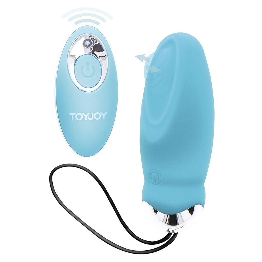 TOYJOY – HAPPINESS I’M SO EGGCITED REMOTE CONTROL VIBRATOR BLUE