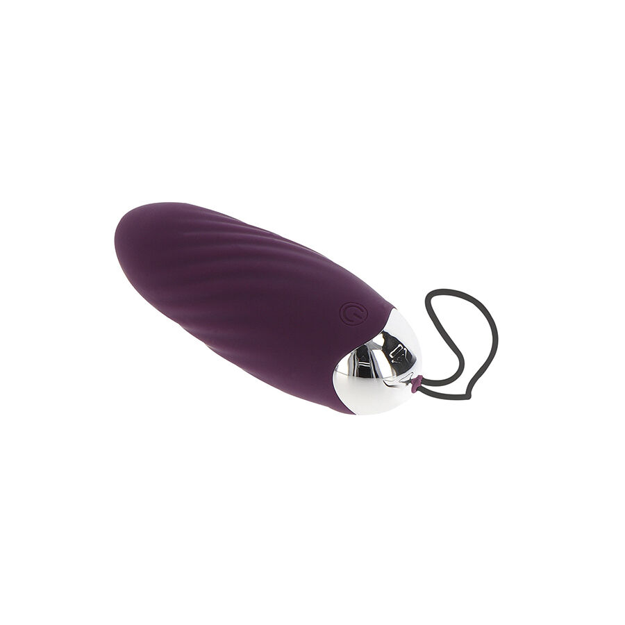 TOYJOY – HAPPINESS KNOCK KNOCK EGGSTAVAGANT VIBRATOR WITH REMOTE CONTROL PURPLE