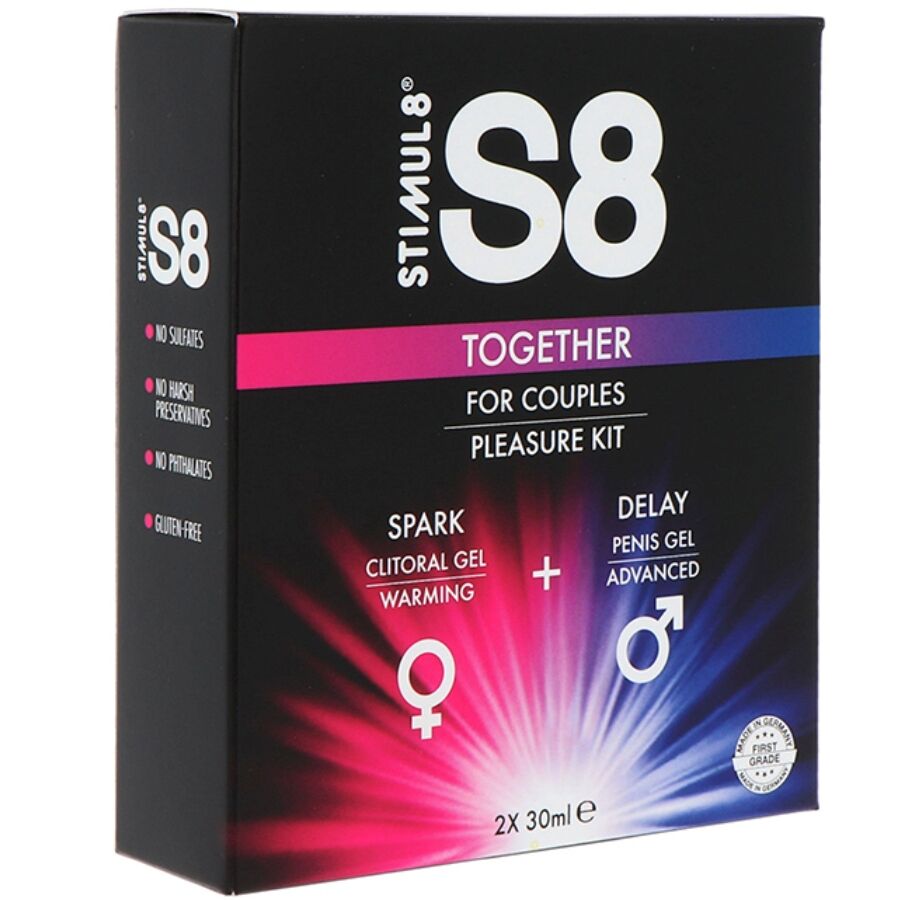 STIMUL8 – S8 TOGETHER COUPLE KIT 2 X 30 ML