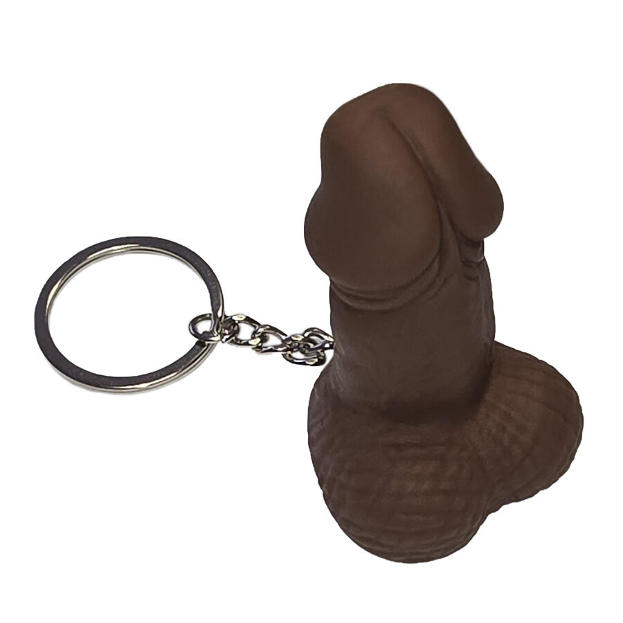 DIABLO PICANTE – PENIS SHAPED WHISTLE KEYRING MULATTO COLOR