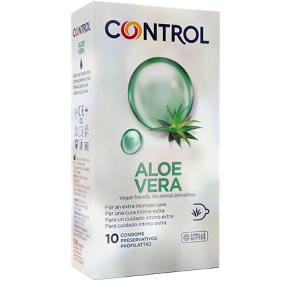 CONTROL – CONDOMS WITH ALOE VERA 10 UNITS