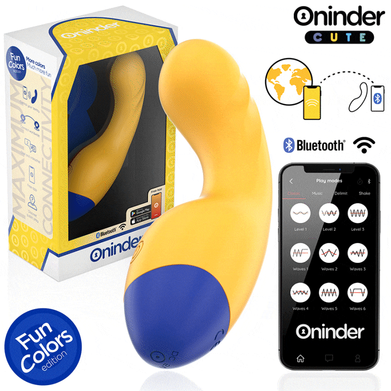 ONINDER CUTE – LOVE BUDDY MASTER G-SPOT VIBRATOR – FREE WORLDWIDE APP