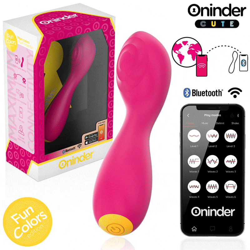 ONINDER CUTE – LOVE BUDDY MASTER G-SPOT VIBRATOR – FREE WORLDWIDE APP