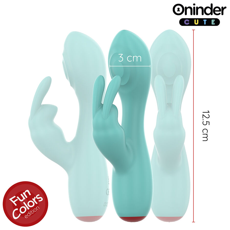 ONINDER CUTE - LOVE BUNNY G-SPOT CLITORAL VIBRATOR - FREE WORLDWIDE APP - Image 3