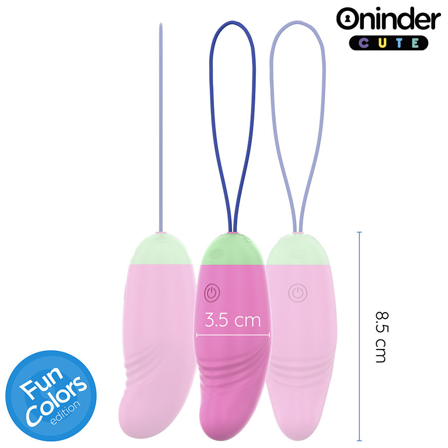 ONINDER CUTE - LOVE PLEASURE VIBRO-ROTATING EGG 360 SILICONE - FREE WORLDWIDE APP - Image 4